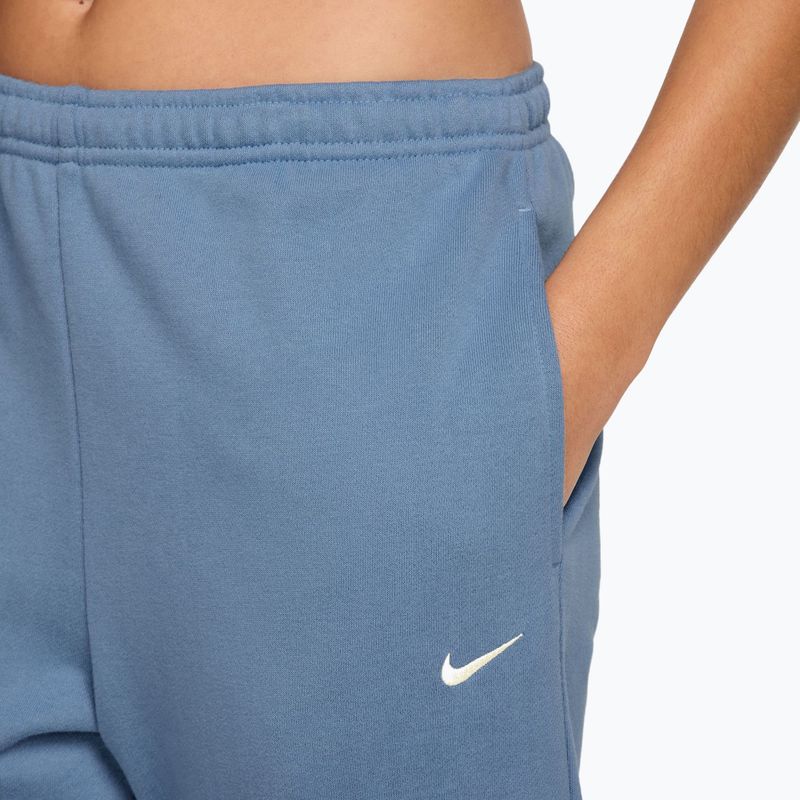 Дамски панталони Nike Studio Fleece work blue/sail 3