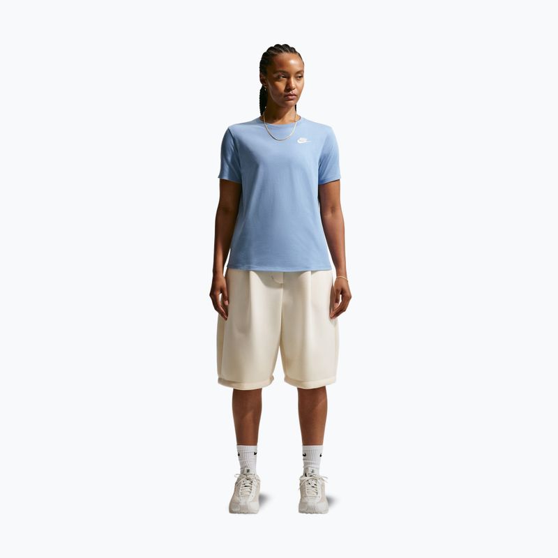 Дамска тениска Nike Sportswear Club Essentials work blue 7