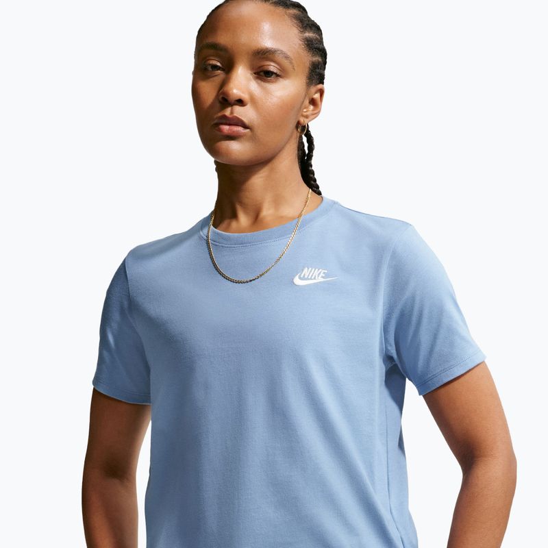 Дамска тениска Nike Sportswear Club Essentials work blue 3