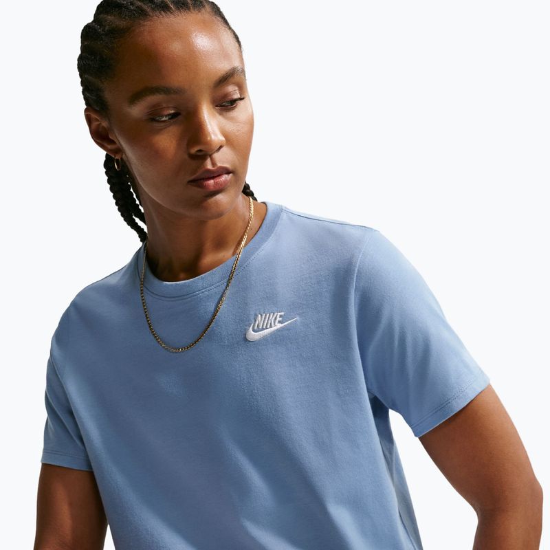 Дамска тениска Nike Sportswear Club Essentials work blue 5