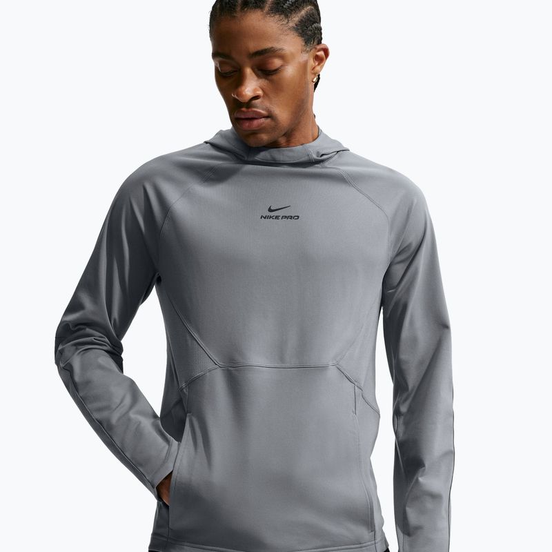 Мъжки суитшърт за тренировка Nike Pro smoke grey/black 4