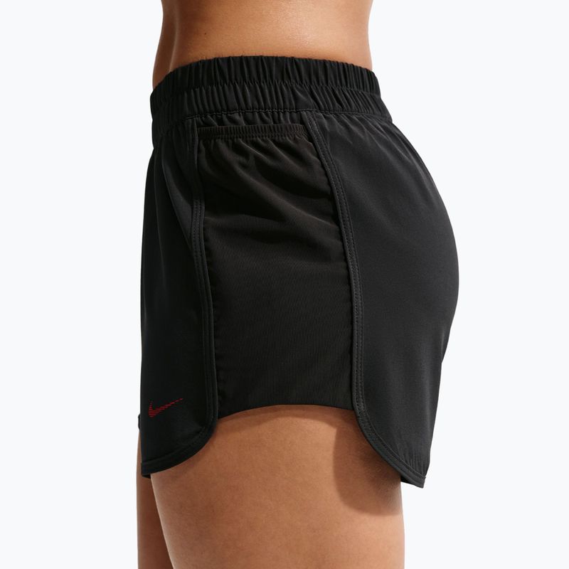 Дамски тренировъчни шорти Nike One black/black/university red 5