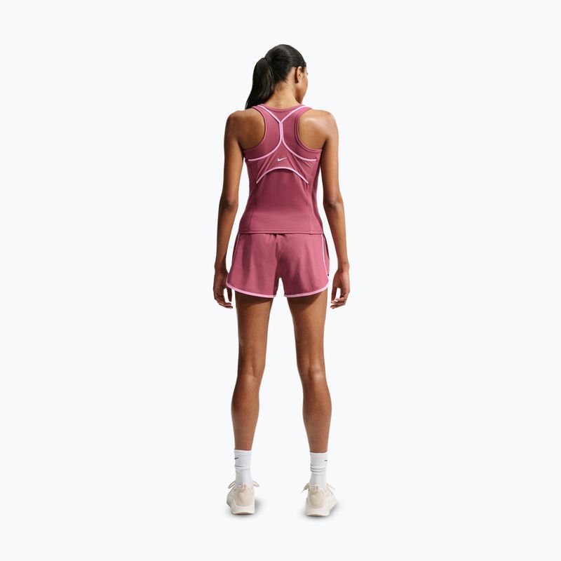 Дамска тренировъчна тениска Nike One pink smoke/pink rise/mystic dates/white 3