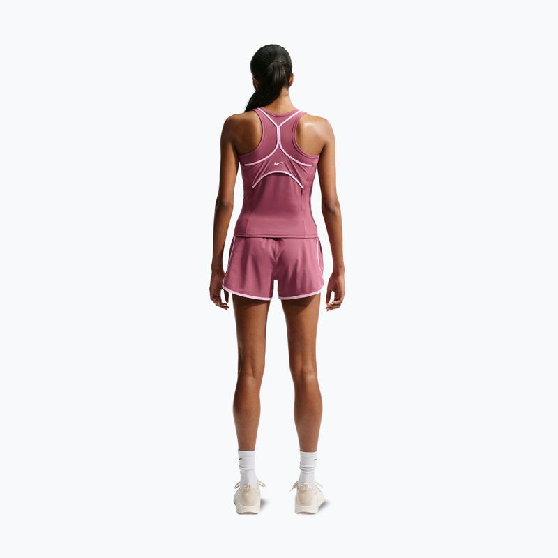 Дамски тренировъчни шорти Nike One pink smoke/pink rise/mystic dates 2
