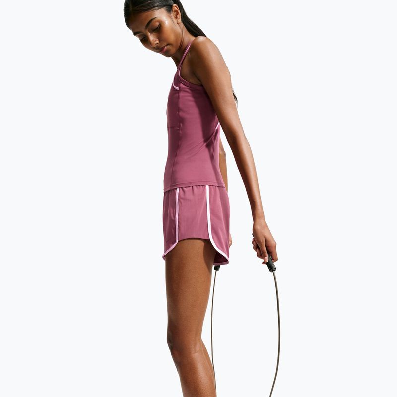 Дамски тренировъчни шорти Nike One pink smoke/pink rise/mystic dates 3