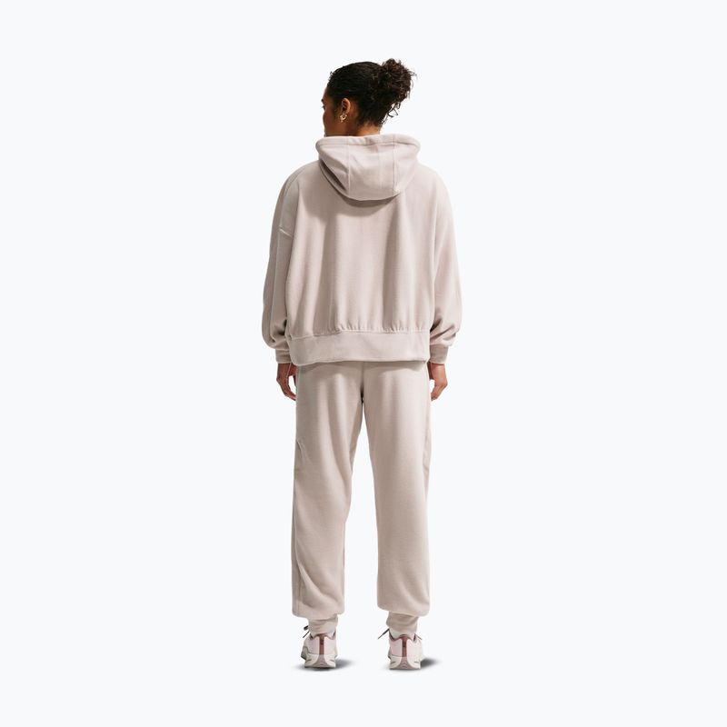 Дамски суитшърт за тренировка Nike One Therma-FIT Oversized cream Ii/white 3