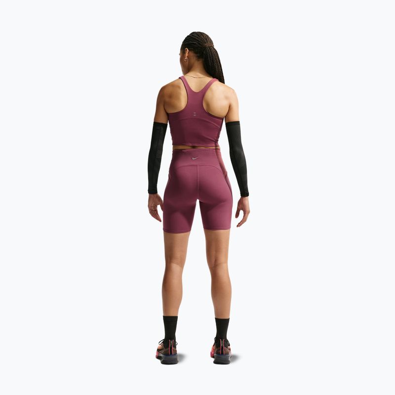 Дамски шорти за бягане Nike Swift pink smoke 3