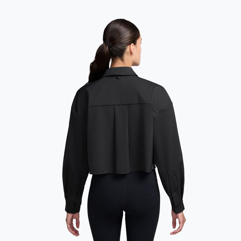 Дамска тренировъчна тениска Nike 24.7 PerfectStretch black/dark smoke grey 2