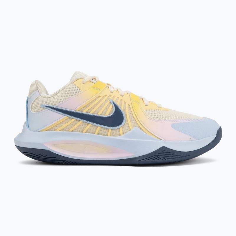 Обувки за волейбол Nike Hyperspeed Court 2 SE coconout milk/diffsed blue/hydrogen blue 2