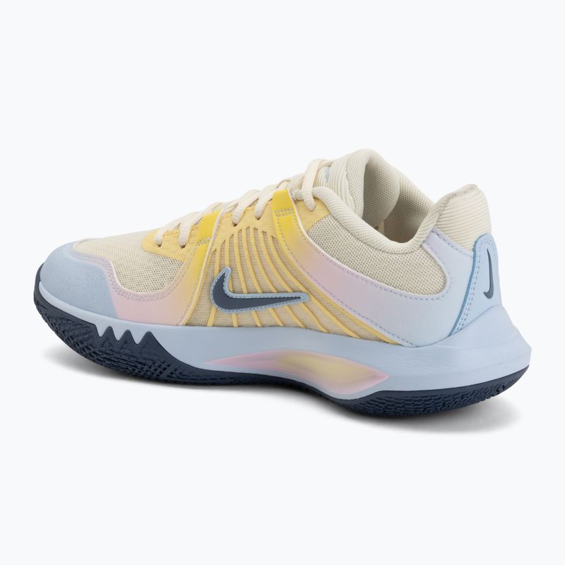 Обувки за волейбол Nike Hyperspeed Court 2 SE coconout milk/diffsed blue/hydrogen blue 3