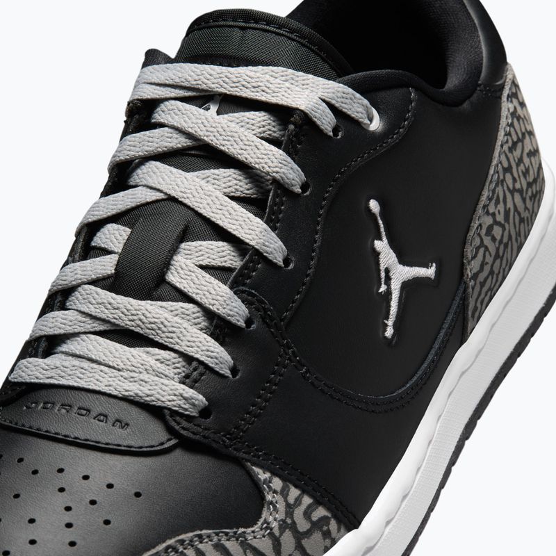 Мъжки обувки Jordan Court Connect Low SE black/light smoke grey/dark grey/white 4