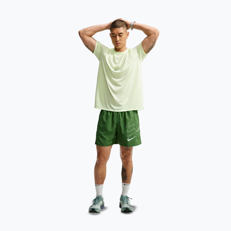Мъжки шорти за бягане Nike Miler forest green 2