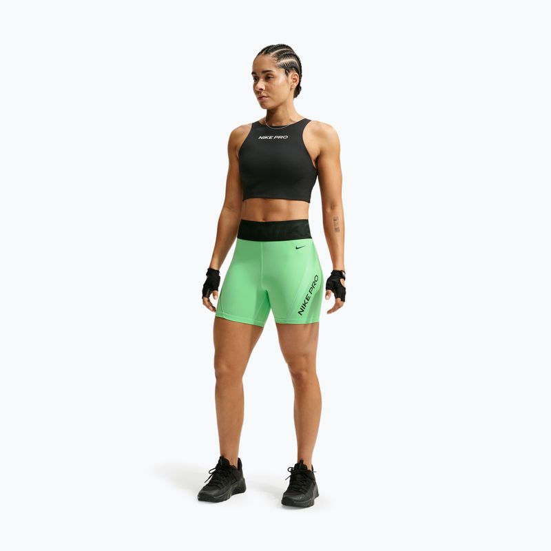Дамски тренировъчни шорти Nike Pro Sculpt illusion green/cucumber calm/black/black 2