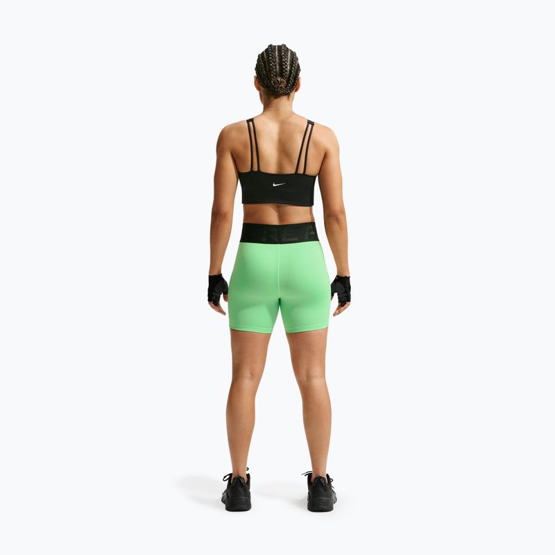 Дамски тренировъчни шорти Nike Pro Sculpt illusion green/cucumber calm/black/black 3