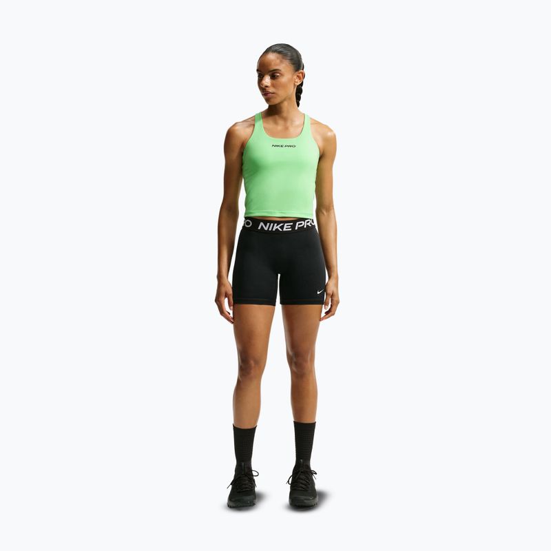 Дамска тренировъчна тениска Nike Pro Sculpt illusion green/cucumber calm/black 7
