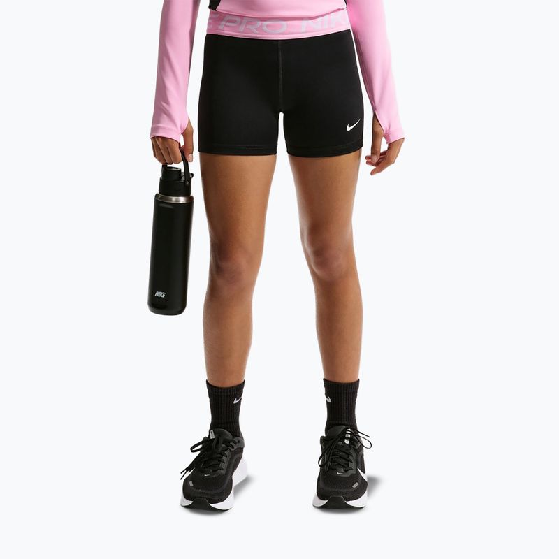 Детски къси панталони/шорти Nike Pro black/pink rise/white 7