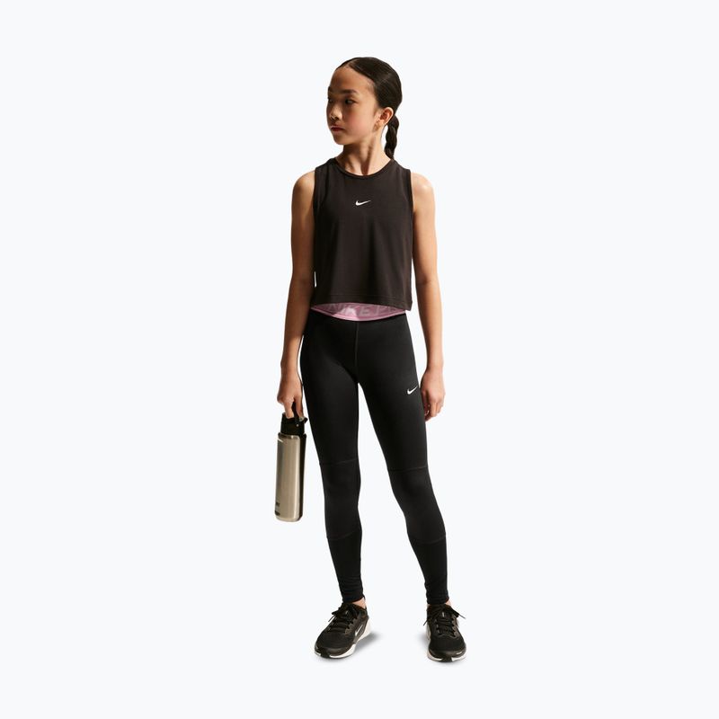 Детски клин Nike Pro Dri-FIT black/pink rise/white 2