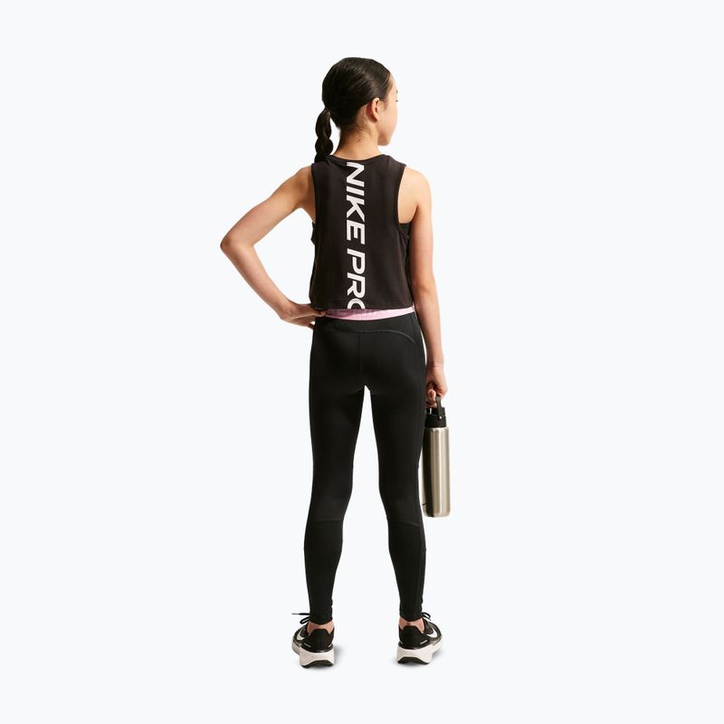 Детски клин Nike Pro Dri-FIT black/pink rise/white 3