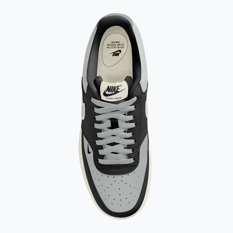 Мъжки обувки Nike Court Vision Low black/light smoke grey/sail/light smoke grey 4