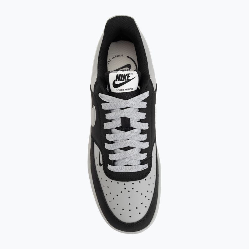 Мъжки обувки Nike Court Vision Low black/light smoke grey/sail/light smoke grey 5