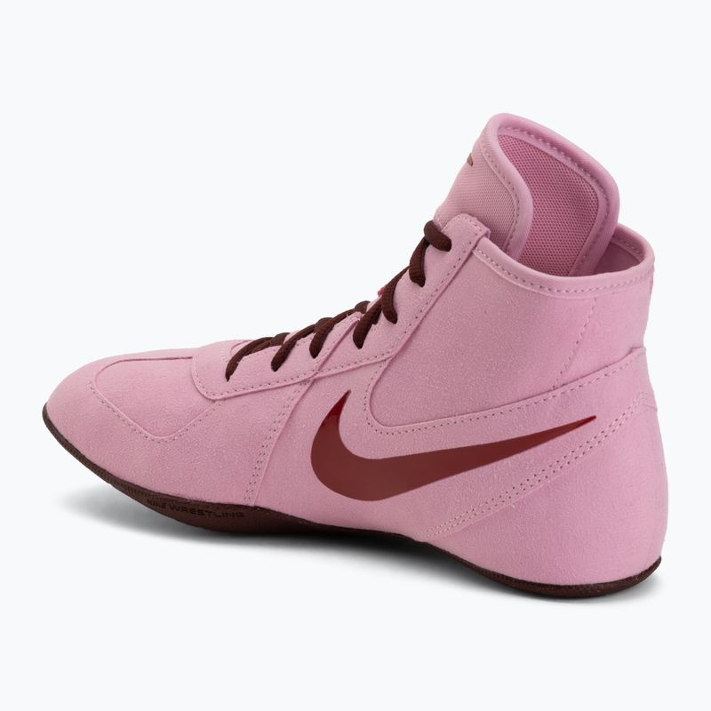 Обувки за борба Nike Footsweep 2 pink rise/univerisity red/mystic dates 3