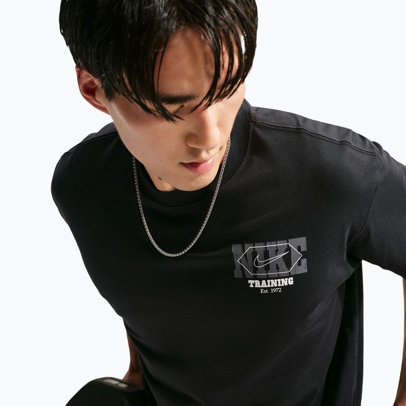 Мъжка тренировъчна тениска Nike Training black/white 4