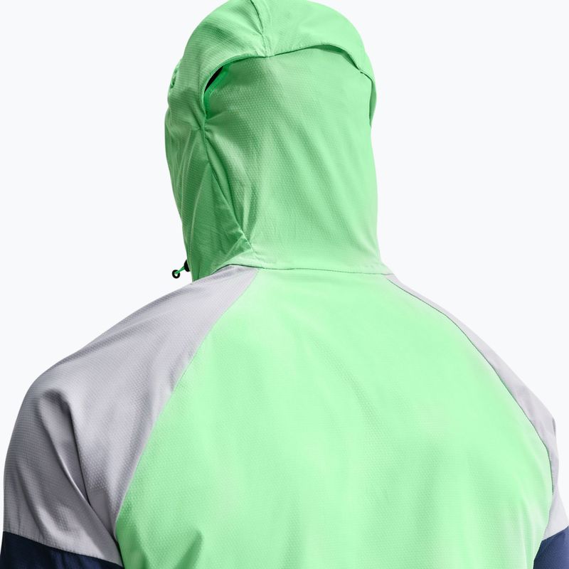 Мъжко яке за бягане Nike Impossibly Light Windrunner midnight navy/illusion green/wolf grey 7