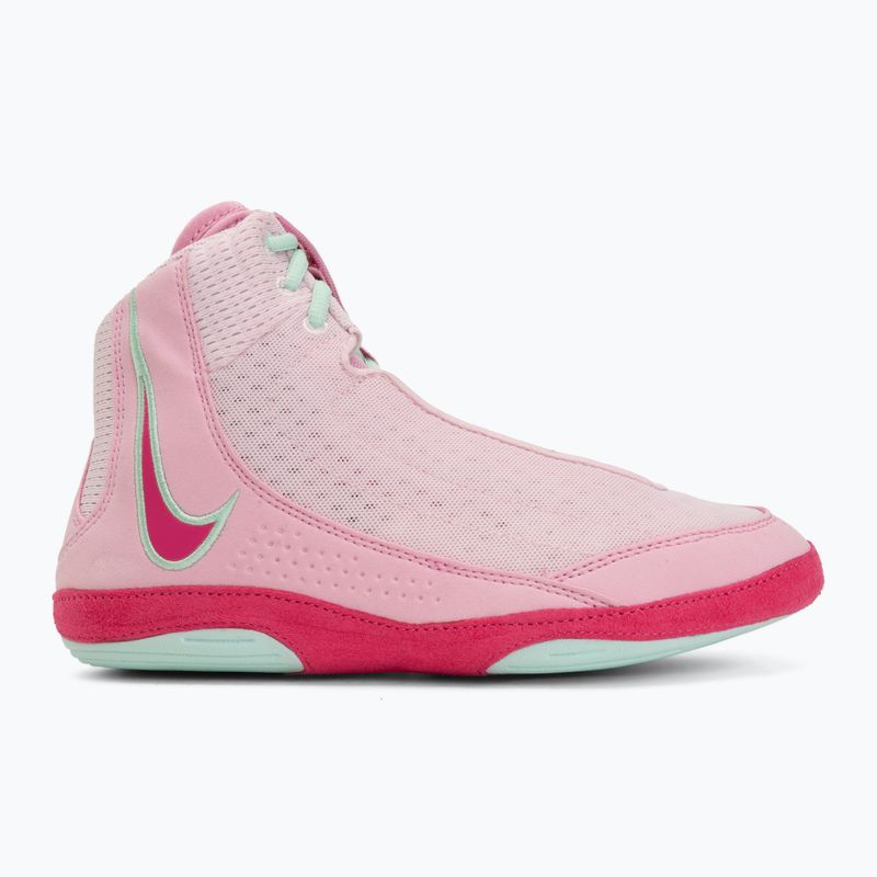 Обувки за борба Nike Inflict 4 pink foam/desert pink/pink rise/rrtic green 2