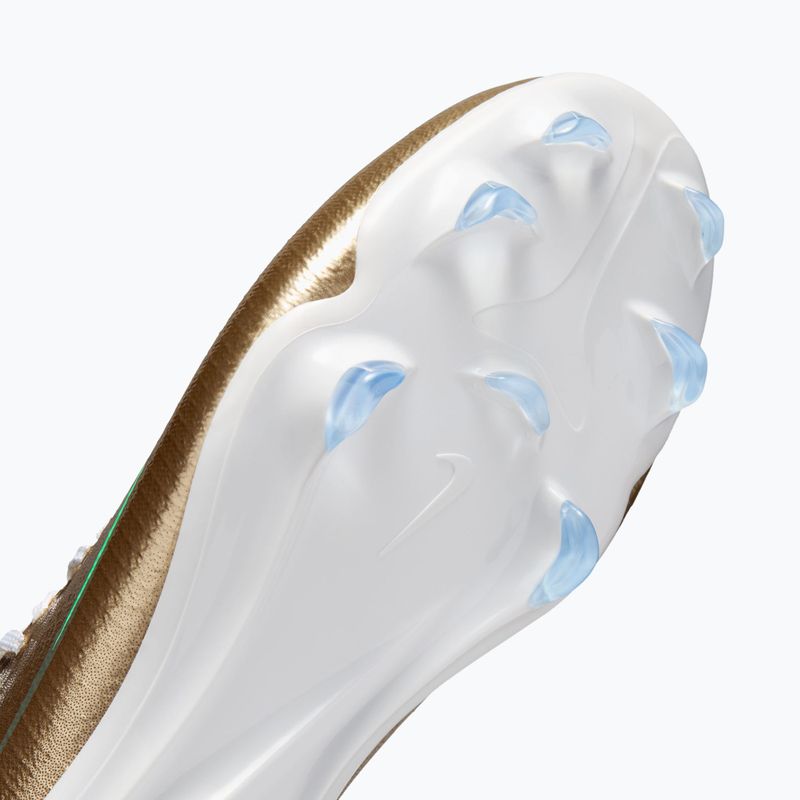 Детски футболни обувки Nike Jr. Vapor 17 Pro "Kylian Mbappé" Metallic Gold/Green Glow 5