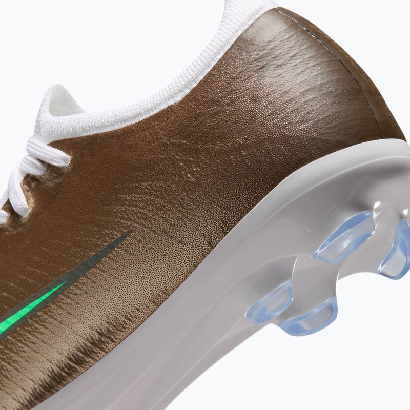 Детски футболни обувки Nike Jr. Vapor 17 Pro "Kylian Mbappé" Metallic Gold/Green Glow 7