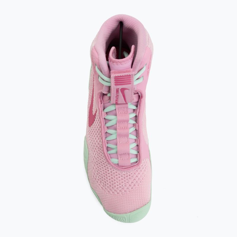 Обувки за борба Nike Tawa pink foam/pink rise/arctic green/desert pink 5