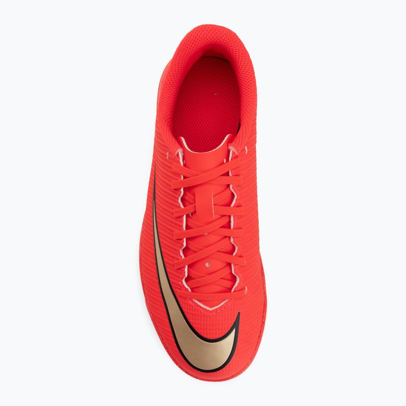 Детски футболни обувки Nike Jr. Mercurial Vapor 17 Club bright crimson/blur 5