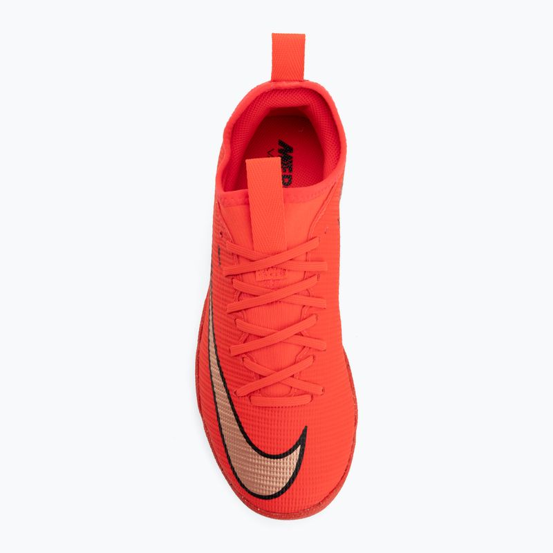Детски футболни обувки Nike Jr. Mercurial Vapor 17 Academy bright crimson/blur 5