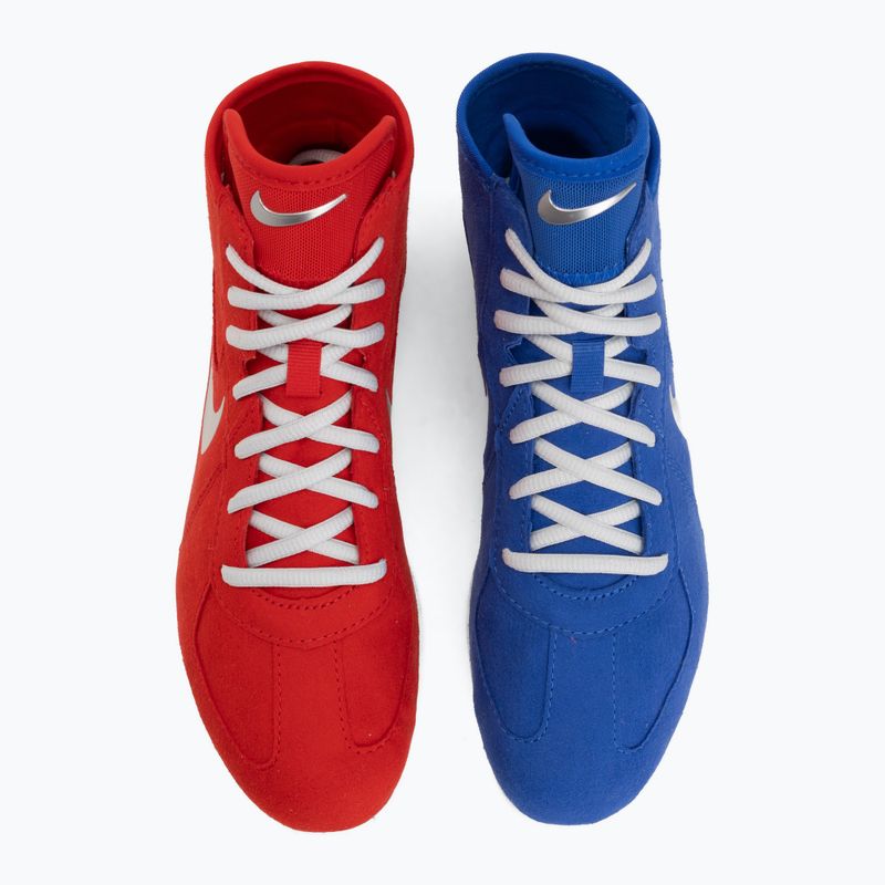Обувки за борба Nike Footsweep 2 hyper royal/metallic silver 5