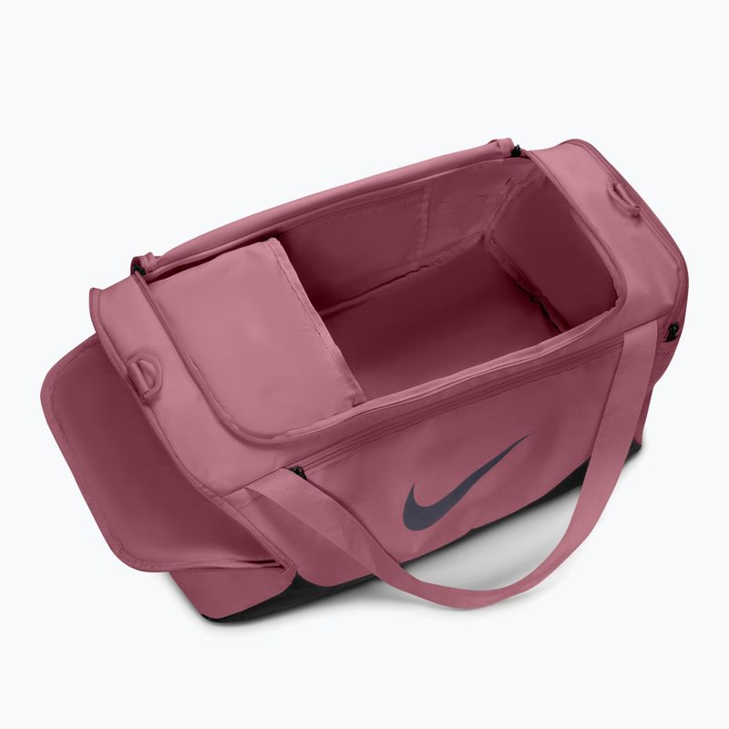 Чанта за тренировка Nike Brasilia 40 l pink smoke/black/gridiron 5