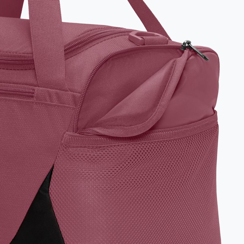 Чанта за тренировка/фитнес Nike Brasilia Duffel Extra Small 24 l pink smoke/black/gridiron 8