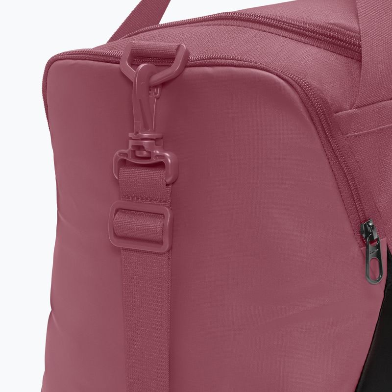 Чанта за тренировка/фитнес Nike Brasilia Duffel Extra Small 24 l pink smoke/black/gridiron 9
