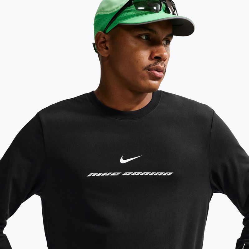 Мъжка блуза за бягане с дълъг ръкав Nike Dri-Fit black 4