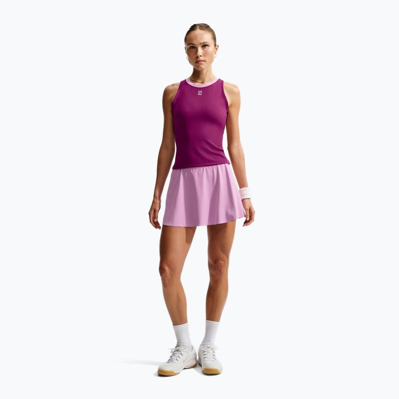 Тенис пола Nike Court Advantage orchid/white 2
