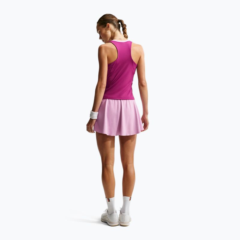 Тенис пола Nike Court Advantage orchid/white 3