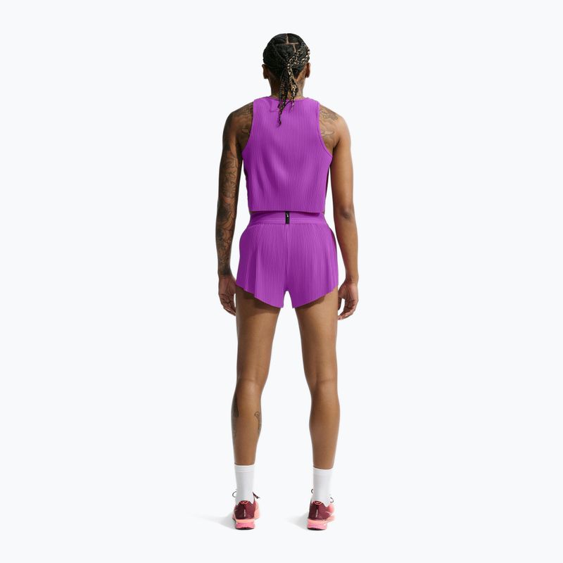 Дамска тениска за бягане Nike AeroSwift Dri-Fit ADV vivid purple/purple pulse 3