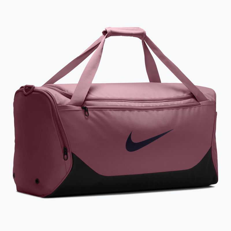 Чанта за тренировка/фитнес Nike Brasilia 60 l pink smoke/black/gridiron 2