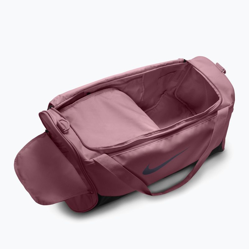 Чанта за тренировка/фитнес Nike Brasilia 60 l pink smoke/black/gridiron 5