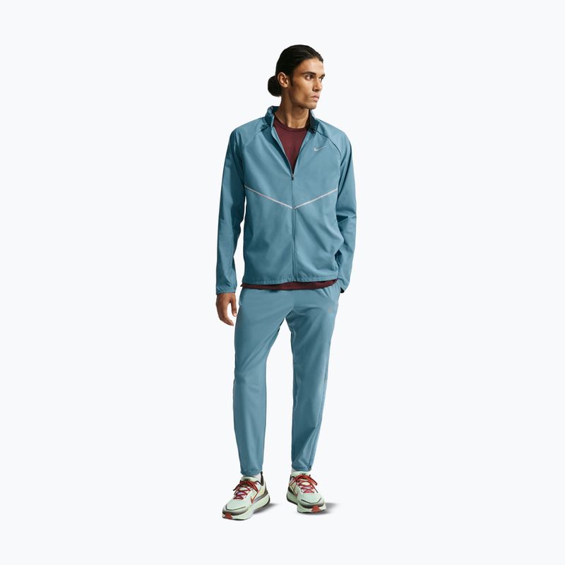 Мъжки панталони за бягане Nike Miler Dri-Fit Woven smokey blue/cerulean 2