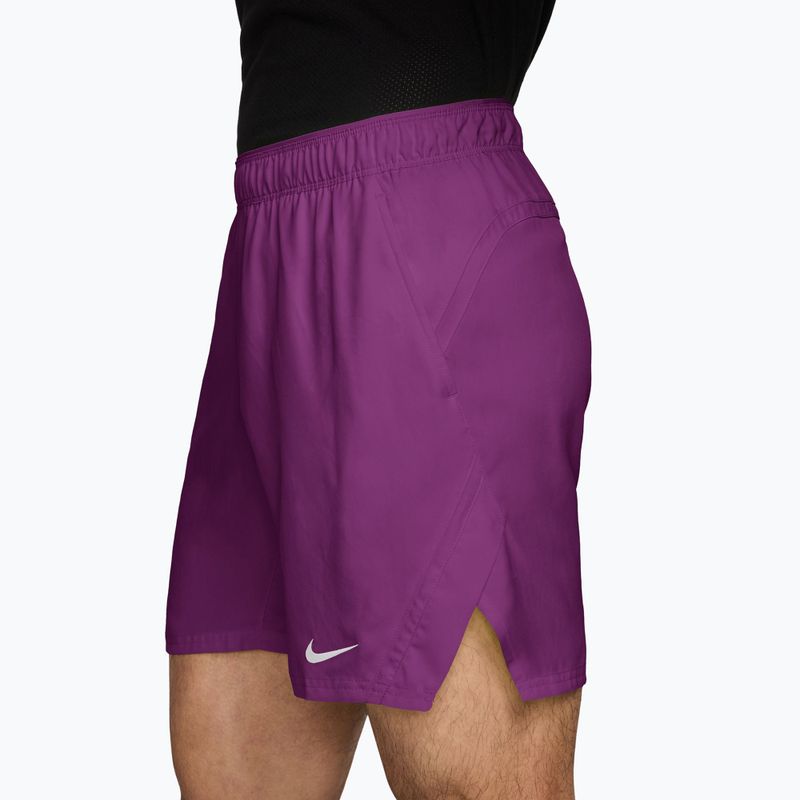 Мъжки тенис шорти Nike Court Victory bold berry/white 3