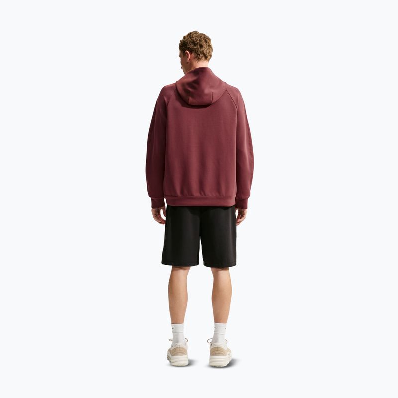 Мъжки суитшърт за тренировка Nike 24.7 ImpossiblySoft Light Boulder/Black/Burgundy Crush 3