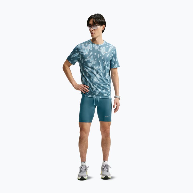 Мъжки шорти за бягане Nike Fast Dri-Fit Brief Lined 1/2 Tight smokey blue 2