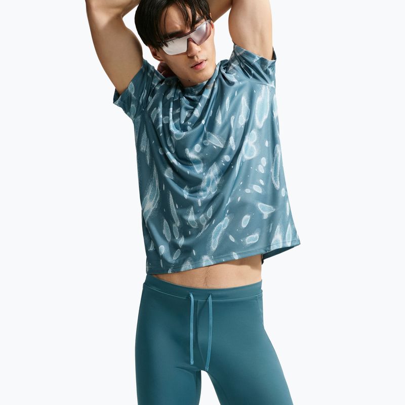 Мъжки шорти за бягане Nike Fast Dri-Fit Brief Lined 1/2 Tight smokey blue 4