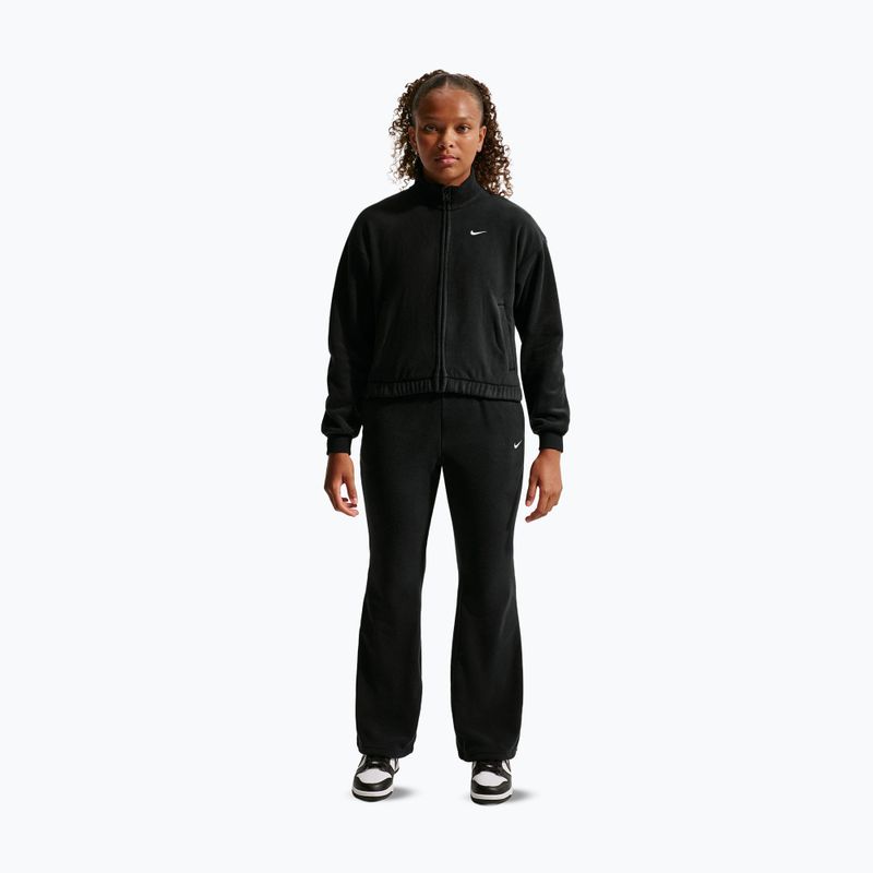 Детски поларен суитшърт Nike Sportswear black/white 2