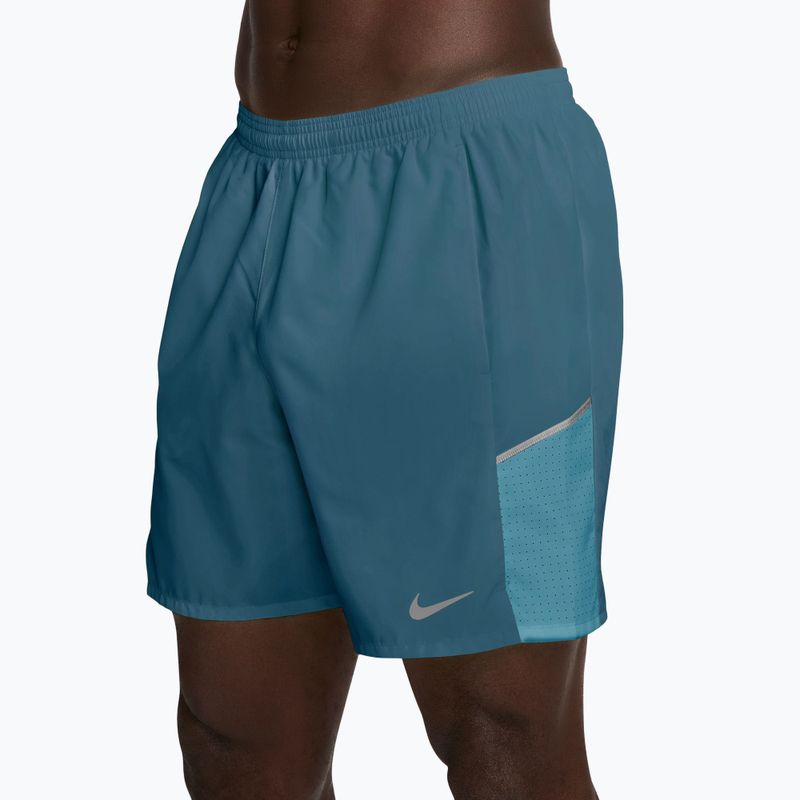 Мъжки къси панталони/шорти Nike Miler Dri-Fit 7" smokey blue/cerulean 3